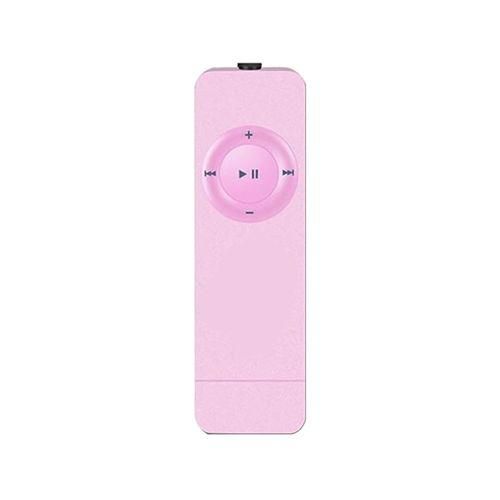 MP3 Player Stylish Rechargeable Mini Portable MusicPink