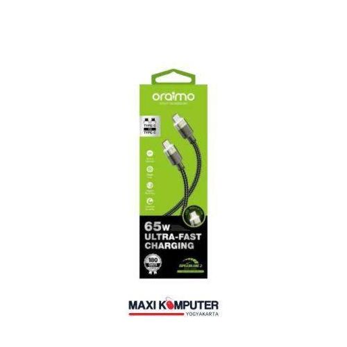 Oraimo OCD-CC82 TYPE C TO TYPE C USB DATA CABLE BLACK
