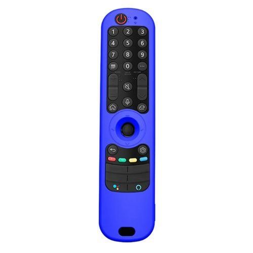Soft Silicone Protective Remote Control Covers for LG Smart TV ANMR21GC  MR21N  MR21GABlue