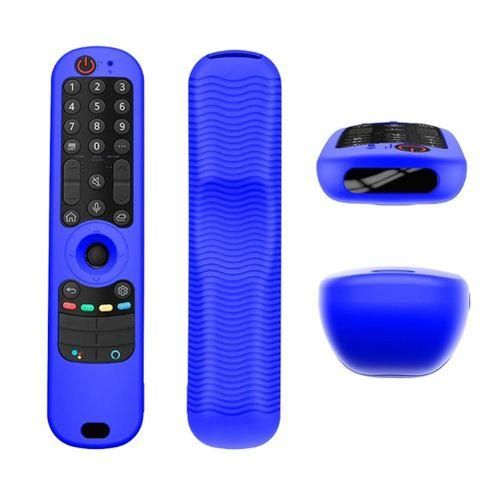 Soft Silicone Protective Remote Control Covers for LG Smart TV ANMR21GC  MR21N  MR21GABlue