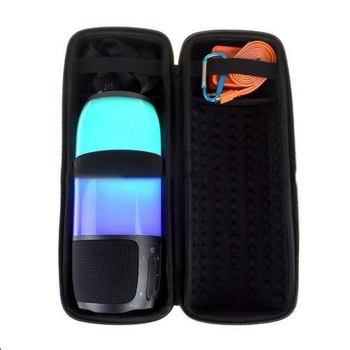 Travel Carry Protective Speaker Box Pouch Cover Bag Case for JBL Pulse 3 Pulse3 Speaker Extra Space for PlugCable