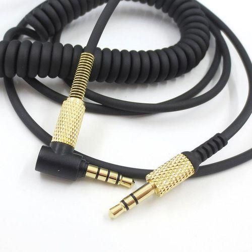 Spring Audio Cable Cord Line for Marshall Major II 2 Monitor Bluetooth Headphone