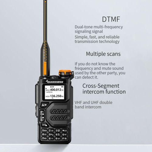 Digital Dual Band VHF  Radio LED Flashlight