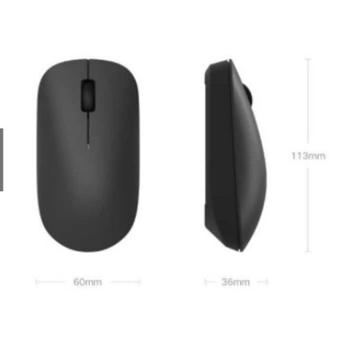 XIAOMI Mi Wireless Mouse 2.4GHz 1000DPI  Light Weight - Black