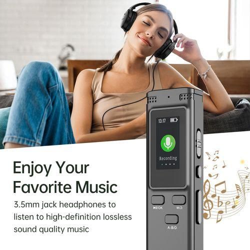 8GB Digital Voice Recorder Voice Activated Audio Recording