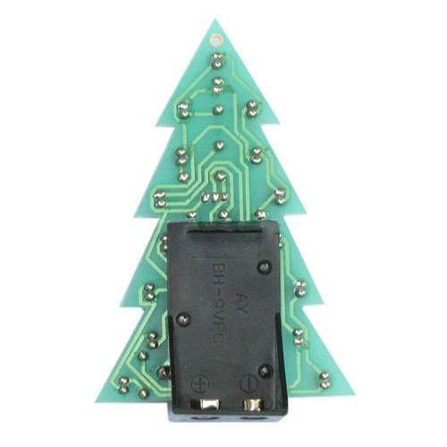 Christmas tree led flashing lights water lights electronic technology small DIY production of small invention puzzle Kit Spare parts