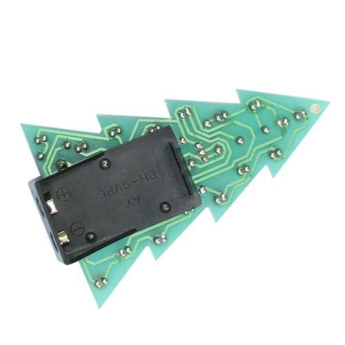 Christmas tree led flashing lights water lights electronic technology small DIY production of small invention puzzle Kit Spare parts