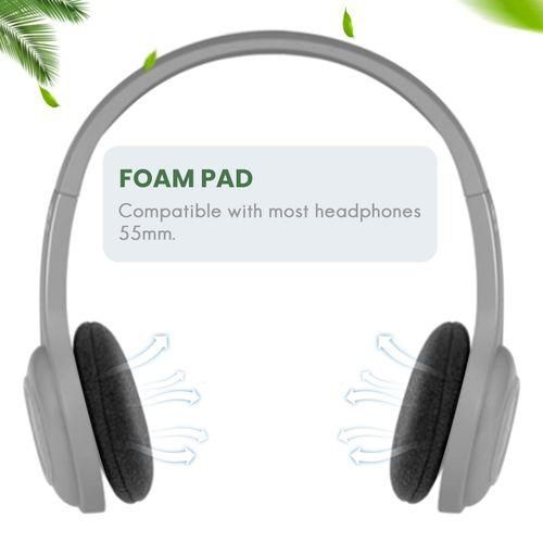 4 Pair 60mm Repment Ear Foam Earphone Pad Covers for He