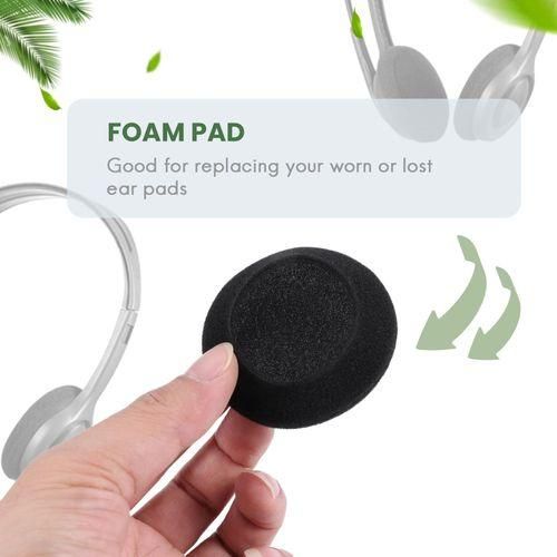 4 Pair 60mm Repment Ear Foam Earphone Pad Covers for He