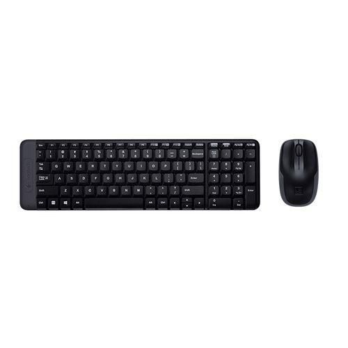Logitech  Wireless Keyboard & Mouse Combo - Black