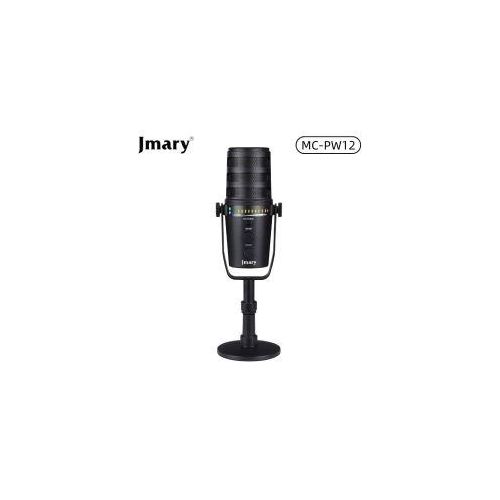 Jmary USB Condenser Microphone for Recording, podcasting, Streaming and Gaming. Professional USB/USB-c mic for Computer, Laptop, Phone and Mac, Plug and Play, Cardoid & Bi-Directional Mode- Black