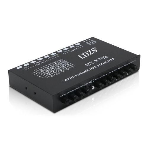 Professional 7 Band Car Equalizer Multifunctional Car Audio