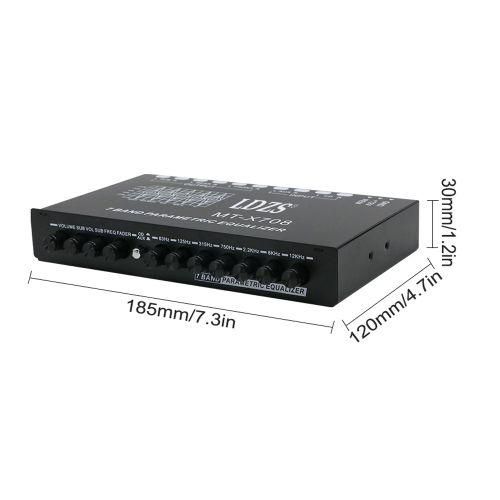 Professional 7 Band Car Equalizer Multifunctional Car Audio