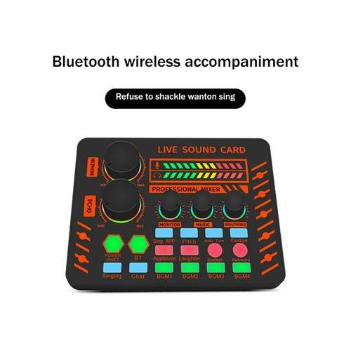 S25 Sound Card Audio Mixing Console Recording Broadcast