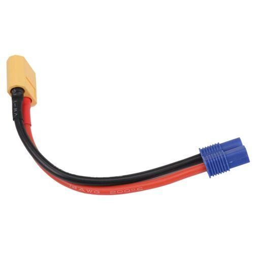 3pcs XT60 60 Male to EC3 Female Connector Adapter Wire