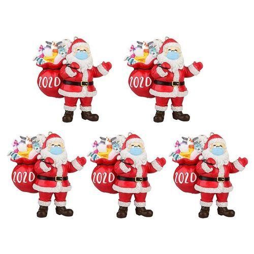 915 Generation 5Pcs Christmas Ornaments Faceless Man Toy