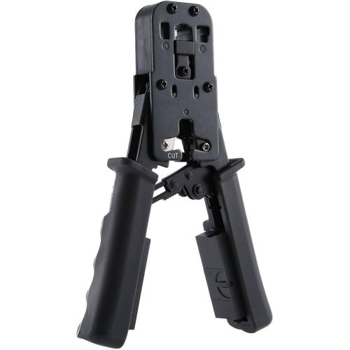 AT 022 Modular Crimping Tool With Cable Tester Dark Gray