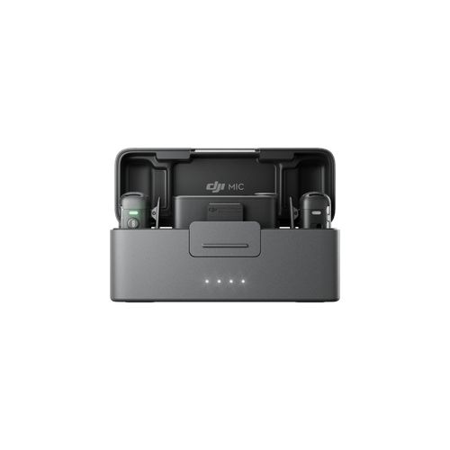 Dji Mic 2, Wireless Lavalier Microphone, Noise Cancelling, 48kHz 32-bit Float Internal Recording Black