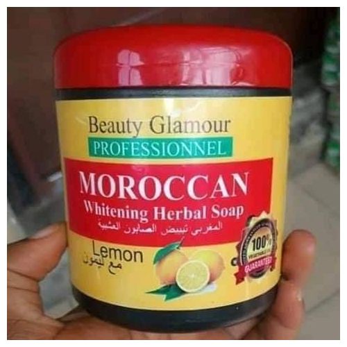 MOROCCAN Whitening Herbal Soap Lemon