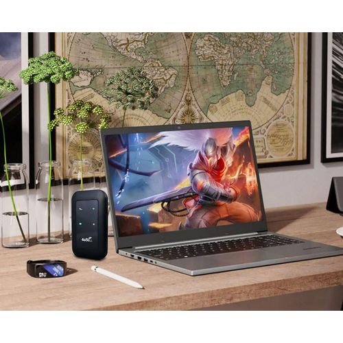 Portable 4G WiFi Router, 2100mAh 4G Mobile WiFi Hotspot Support 10 Device Connectivity Rechargeable Plug And Play Lightweight SIM For Mobile Phone