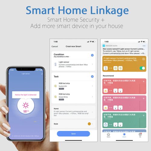 Tuya ZigBee Light Sensor Intelligent Home Illumination
