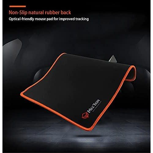 Meetion C500 4in1 Combo Gaming Keyboard Mouse and Mouse pad with Gaming Headset Wired LED RGB Backlight for Computer PC Laptop  Black