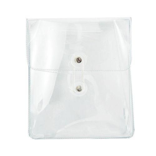Portable Transparent File Document Bag Pouch Plastic