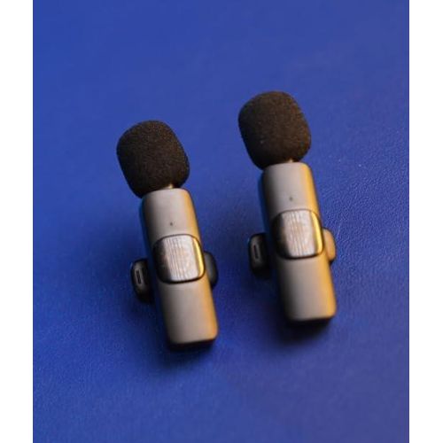 Green Lion 3 in 1 Wireless Microphone - Black