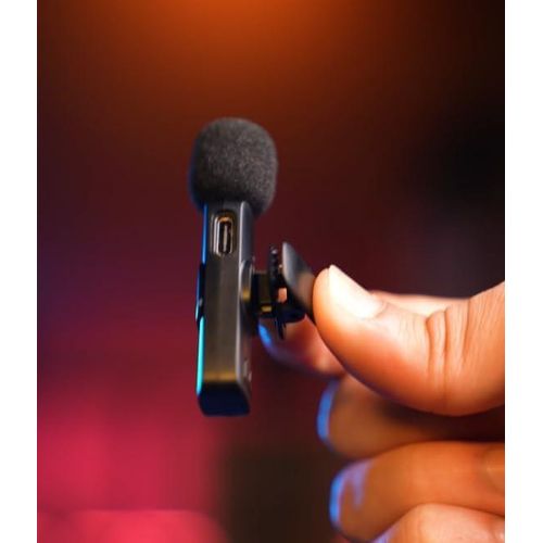 Green Lion 3 in 1 Wireless Microphone - Black