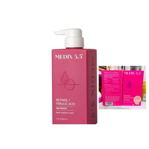Medix 5.5 Retinol+ Ferulic Acid Body Treatment Soap & Lotion