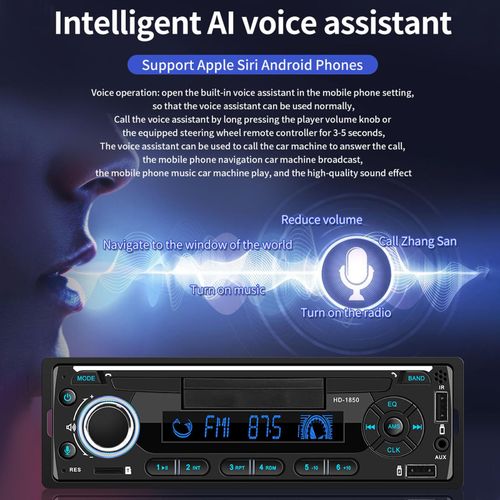 12V Universal Car MP3 Player BT Plug-in U disk Radio