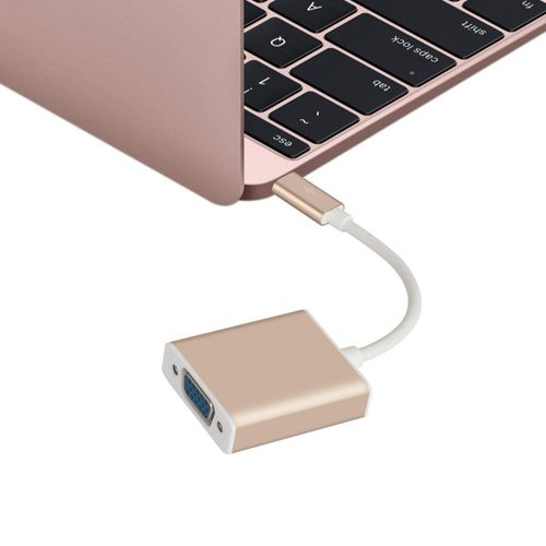 USB C To VGA 3.1 Type C Male To VGA Female 1080P Adapter Cable-Multi