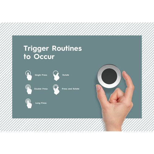 ZigBee 3.0 Smart Button Rotary Knob For DIY Home Automation