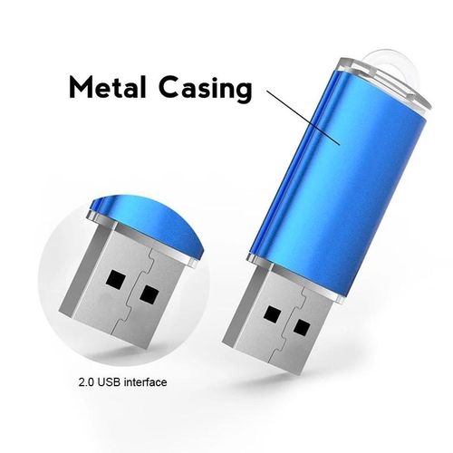 High speed USB flash drive 1GB pen drive, color metal USB flash drive, suitable for mobile phones, computers, televisions