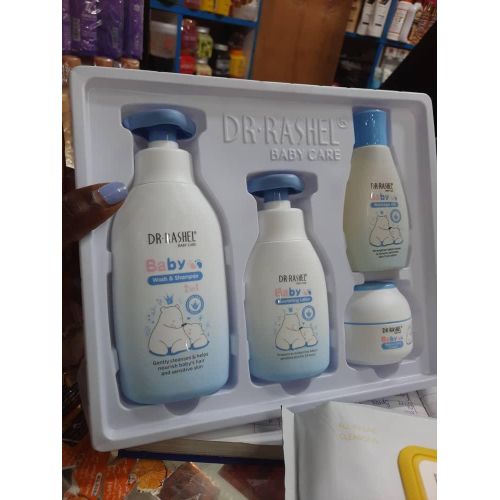 Dr. Rashel Baby Gift Set/Pack Shampoo/Wash,Lotion,Oil,Cream