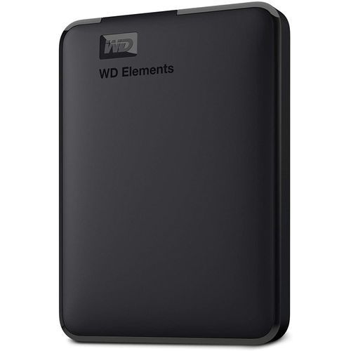 WD ELEMENT 3.0 External Hard Disk Drive Casing With Cable - Black