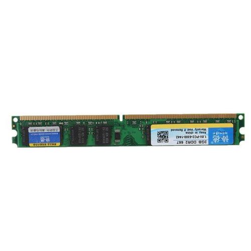 2PCS 2GB PC2-5300 DDR2 667 MHZ 240PIN DESKTOP MEMORY RAM FOR AMD CPU