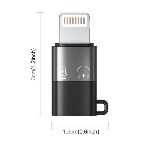 Puluz 8 Pin To USB-C / Type-C PD OTG Adapter