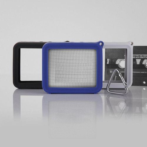 Portable Silicone Speaker Case for Jbl Go2 Soft Silica g el