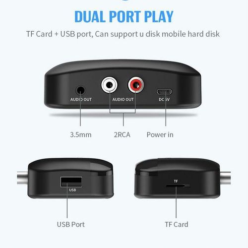 B20 NFC Bluetooth 5.0 Music Receiver Car Bluetooth Receiver