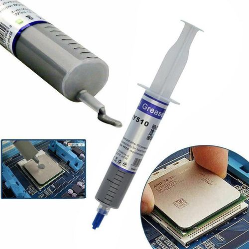 Universal Thermal Compound Paste for Coolers Heat Sink Paste for CPU and Chipsets-white,Gray