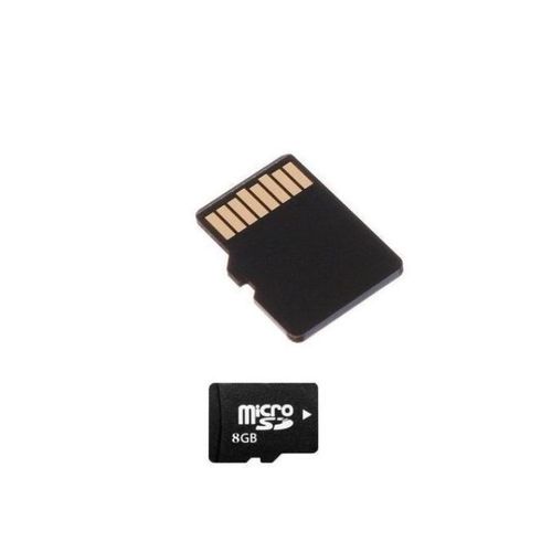 Micro Sd 8GB Fast Memory Card - Black