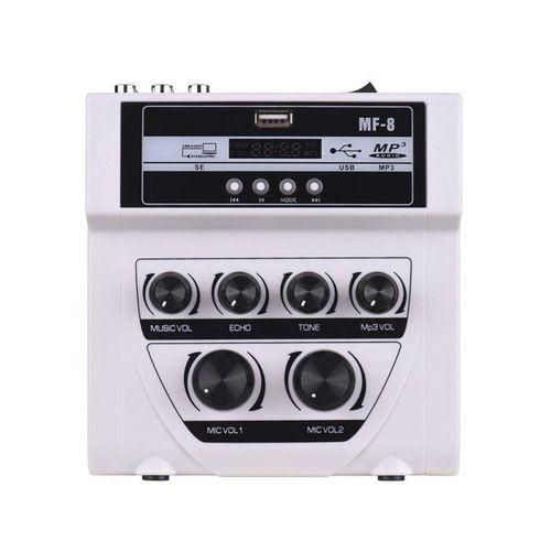 Portable Mini Karaoke Sound Mixing Console Live StudioBlack