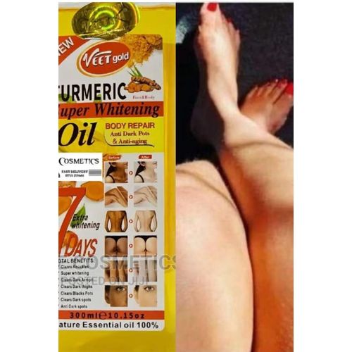 VEET GOLD 7days Turmeric Super Whitening Body Repair Oil