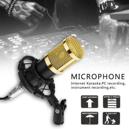 BM800 Condenser Studio Broadcasting Singing MicrophoneWhite