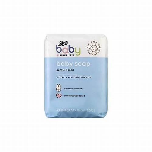 Boots Baby Soap  4x 100g