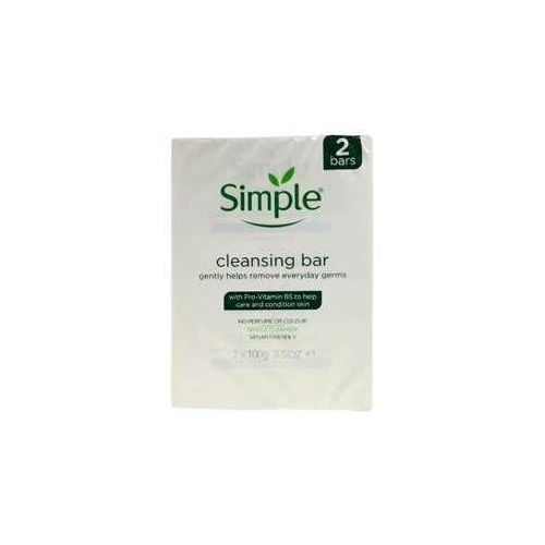 Simple Cleansing bar Twin Bar Soap - 2*100ML