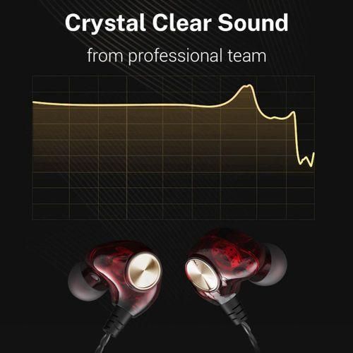 915 Generation HIFI InEar Earphones Wired Headphones Gaming EarbudsBlack