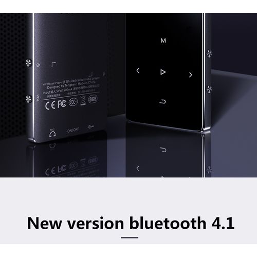 IQQ X3 8GB bluetooth 4.2 MP3 MP4 Player with Loudspeaker External Sound FM Radio Recording Silver