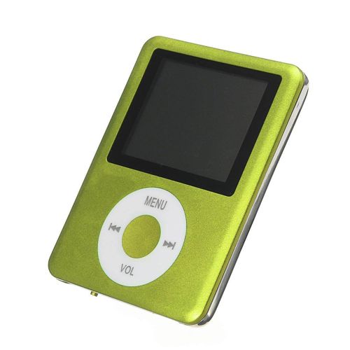 3.5mm 1.8'' 8GB MP3/MP4 Player LCD Screen Media Video Game Movie Audio FM Radio Green